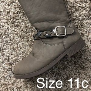 Toddler girls boots 11c, EUC, slight wear on toes
